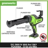 Greenworks akumuliatorinis silikono pistoletas 24 V, 2900 N, 6 greičių, 3501707