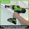 Greenworks akumuliatorinis silikono pistoletas 24 V, 2900 N, 6 greičių, 3501707