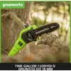 Greenworks akumuliatorinis teleskopinis pjūklas ir gyvatvorių žirklės 2 viename 40 V 1300607UA