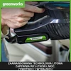 Greenworks akumuliatorių ir dviejų lizdų įkroviklio rinkinys 24 V 2 Ah GSK24B2X