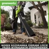 Greenworks lapų pūstuvas-siurblys 40 V su smulkinimo funkcija ir 2 x 2 Ah akumuliatoriais GD40BVK2X