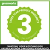 Greenworks lapų pūstuvas-siurblys 40 V su smulkinimo funkcija ir 2 x 2 Ah akumuliatoriais GD40BVK2X
