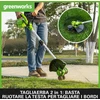 Žoliapjovė - trimeris Greenworks G40LT33K2; 40 V; 1x2,0 Ah akum.