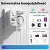 grestar kelioninis kištukų adapteris į A tipą su 2 USB-A, 2 USB-C, 2500 W B0FHJ4VYMW