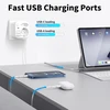 grestar kelioninis kištukų adapteris į A tipą su 2 USB-A, 2 USB-C, 2500 W B0FHJ4VYMW