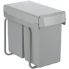 Grohe atliekų rūšiavimo sistema, 2 x 15 l talpa, pilka, polikarbonatas