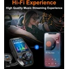 Guanda Technologies Co Guanda automobilinis Bluetooth FM siųstuvas su 1,8 col. LCD ekranu ir USB QC3.0