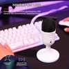 GXTrust GXT 236W Yami stalinis kondensatorinis USB mikrofonas su kardioidine kryptingumo charakteristika ir RGB