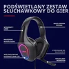 GXTrust žaidimų ausinės su mikrofonu, laidinės 3,5 mm, 50 mm, LED, GXT 419 Rayne
