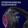 GXTrust žaidimų ausinės su mikrofonu, laidinės 3,5 mm, 50 mm, LED, GXT 419 Rayne