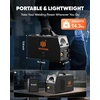 H HZXVOGEN MIG suvirinimo aparatas 185 A, 4 viename, 110/220 V, MIG/MMA/Lift TIG MIG185II