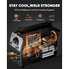 H HZXVOGEN MIG suvirinimo aparatas 185 A, 4 viename, 110/220 V, MIG/MMA/Lift TIG MIG185II