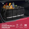 Haltons sulankstomas automobilio bagažinės organizatorius su skyriais, modelis 1