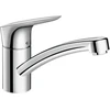 hansgrohe virtuvės maišytuvas Logis M31, vienos srovės, pasukamas, snapo aukštis 120 mm, chromas