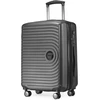 Kelioninis Hauptstadtkoffer kietų lagaminų rinkinys 3 vnt. ABS korpusas TSA spyna 55/68/77 cm HK-5400-GR