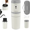 HAUSHOF nešiojamas kavos aparatas su keraminiu malūnėliu, USB-C, 300 ml, 18 W, HH25034A