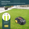HAUSPROFI titano peiliukai robotų vejapjovėms, 0,75 mm storio, suderinami su Worx, LandXcape, Zoef Robot, Kress, 60 vnt. rinkinys