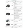 HAYCOVER vandeniui atsparus ATV keturračio uždangalas, juodas, 256 x 110 x 120 cm, XXXL