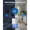 Heelay 1200 ml elektrinis tylus oro sausintuvas su automatinio išsijungimo funkcija ir 7 spalvų LED