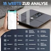 HELDENWERK išmaniosios kūno sudėties svarstyklės su Bluetooth, iki 180 kg