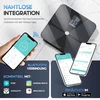 HELDENWERK kūno sudėties svarstyklės su Bluetooth, 180 kg, kūno riebalų analizė