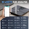 HELDENWERK kūno sudėties svarstyklės su Bluetooth, 180 kg, kūno riebalų analizė