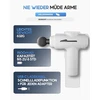 HELDENWERK masažinis pistoletas su 6 antgaliais, 3200 aps./min. ir USB-C, 1100072