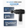 HELDENWERK masažinis pistoletas su 6 antgaliais, 3200 aps./min. ir USB-C įkrovimu 1100071