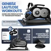 HELDENWERK pedalinis treniruoklis rankoms ir kojoms su LED ekranu Pro Trainer