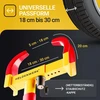 HELDENWERK ratų blokatorius automobiliams ir priekaboms, 18–30 cm, Parent_Radkrallen (MFN)