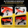 HELDENWERK ratų blokatorius automobiliui ir priekabai, 18–30 cm, 3 raktai, 1100161