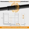 Heldenwunder Mikrobangų krosnelės pastatoma virtuvės lentyna, balta