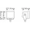 HELLA 1FA LED priekiniai žibintai