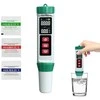 Hengrongshen 5-in-1 vandens kokybės testeris su LCD ekranu pH, EC, TDS, druskingumo ir temperatūros matavimui