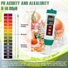 Hengrongshen 5-in-1 vandens kokybės testeris su LCD ekranu pH, EC, TDS, druskingumo ir temperatūros matavimui