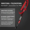 HEYNER teleskopinė automobilinė sniego šluota su ledo grandikliu, 110 cm, 995200