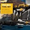 Hi-Spec 89 dalių įrankių rinkinys namams ir dirbtuvėms su chromuoto plieno įrankiais DT30021Y