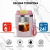 Hippodance termopuodelis iš nerūdijančiojo plieno 352 ml, tamsiai žalias