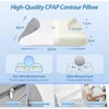HOMCA CPAP pagalvė iš viskoelastinių putų 65 x 40 cm su vėsinančiu užvalkalu PL08