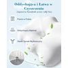 HOMCA ergonominė atminties putų miego pagalvė debesies formos 60 x 40 x 9/12 cm PL04