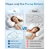 HOMCA ergonominė atminties putų miego pagalvė debesies formos 60 x 40 x 9/12 cm PL04