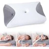 HOMCA ortopedinė CPAP pagalvė šoniniam miegui, 65 × 40 × 9/11 cm, atminties putų, pilka, PL08