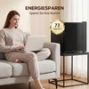 HOMCOM mini šaldytuvas 44 l, reguliuojamas termostatas, LED apšvietimas, juodas, 800-299V90BK