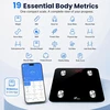 HomeFashion išmaniosios kūno sudėties svarstyklės Bluetooth, 180 kg, 8028