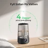 Homvana oro drėkintuvas 3,6 l su aromaterapija, tylaus veikimo 16 dB, H101