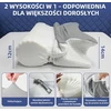 Honfay ergonominė kaklo pagalvė iš atminties putų, 60 × 42 × 14 cm, modelis 363