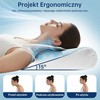 Honfay ortopedinė ergonominė pagalvė iš atminties putų, drugelio formos, 60 × 42 × 14/12 cm, mėlyna