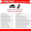 HONYAO automobilinė pirmosios pagalbos vaistinėlė pagal DIN 13164:2023 HY-DIN13164