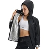 HOTSUIT moteriškas pirties kostiumas iš poliesterio, juodas, 4XL, H2214032-BLK2-4XL
