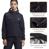 HOTSUIT moteriškas saunos kostiumas su užtrauktuku, poliesterinis, juodas, XL, H2214032-BLK2-XL